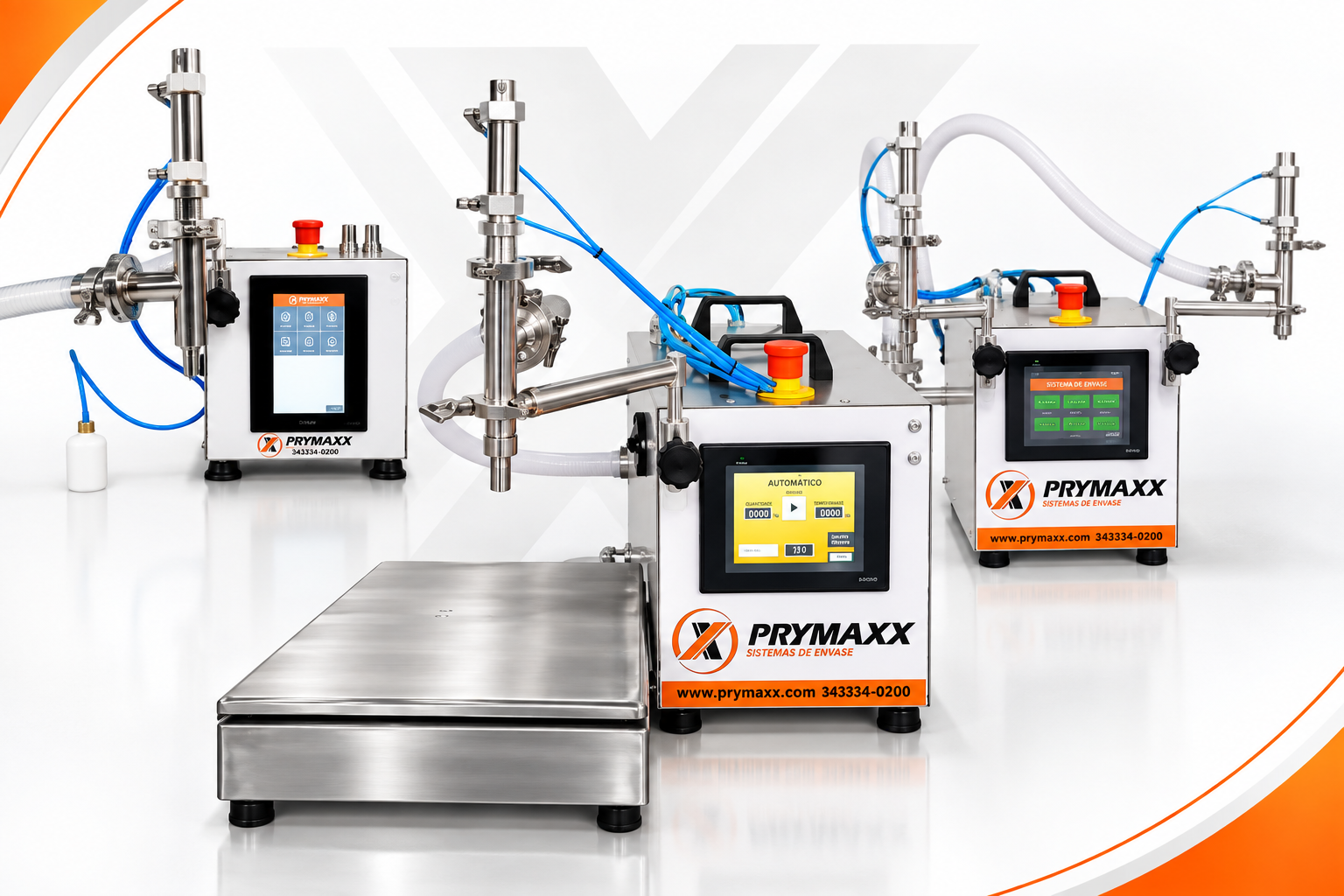 Equipamentos PRYMAXX para sistemas de envase industrial